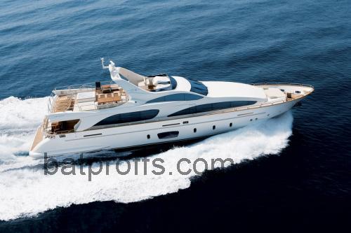 Azimut Grande 105 tekniska specifikationer och recensioner